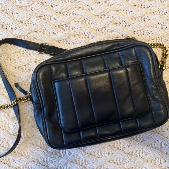 Tory Burch Black Quilted Crossbody with Gold Accents - Picture 3 of 6